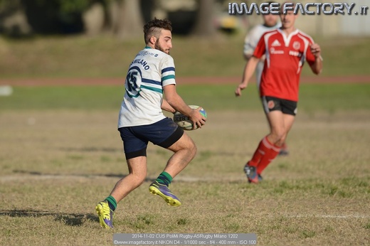 2014-11-02 CUS PoliMi Rugby-ASRugby Milano 1202